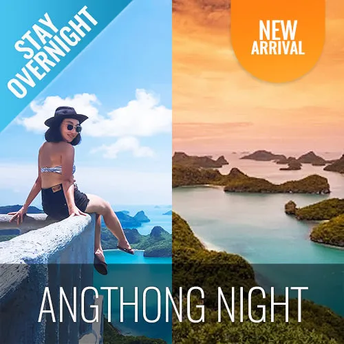 *Angthong Marine Park Camping Overnight Big Boat Transfer