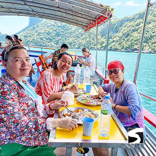 *Angthong Marine Park Camping Overnight Big Boat Transfer