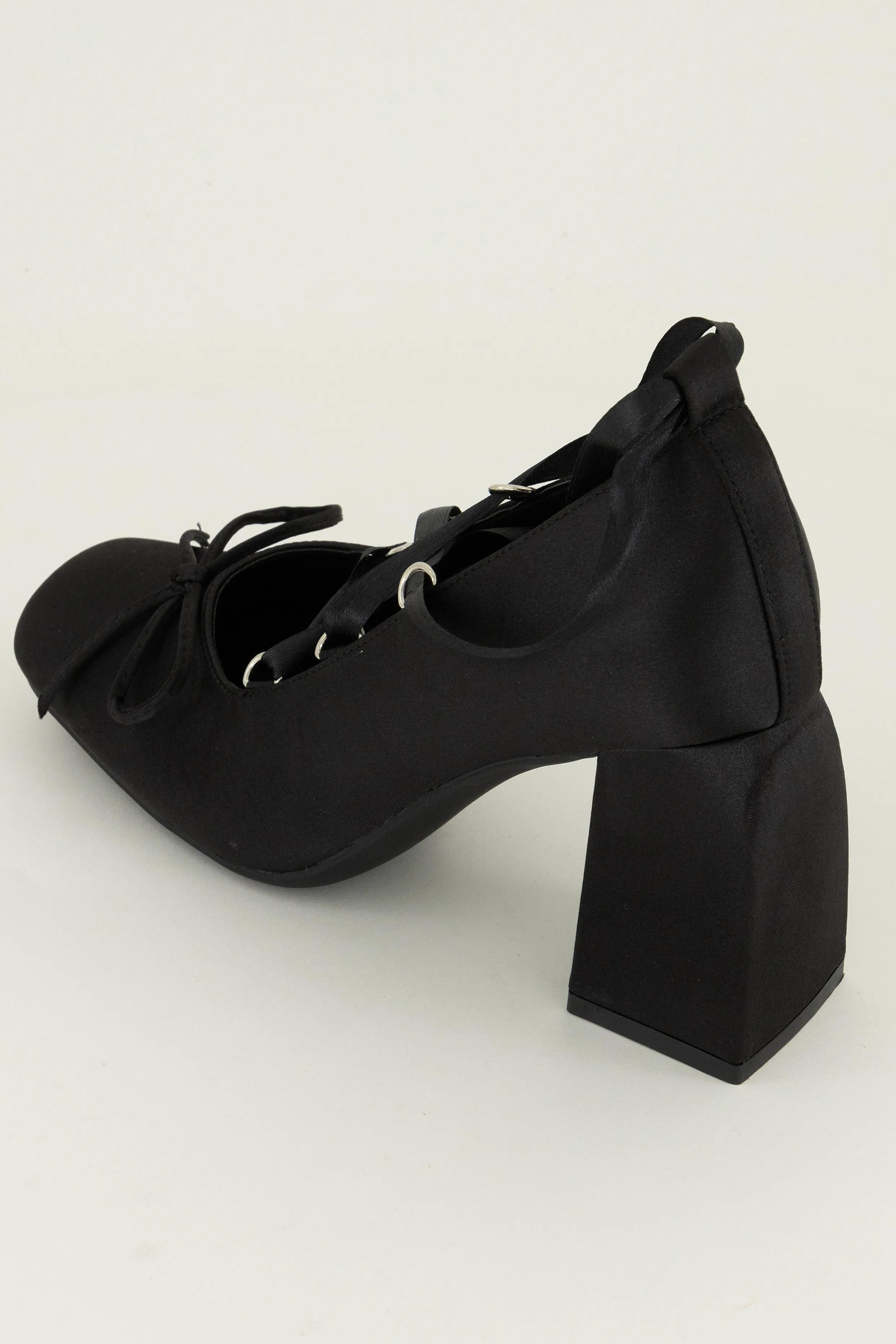 Ballet-Inspired Block Heels