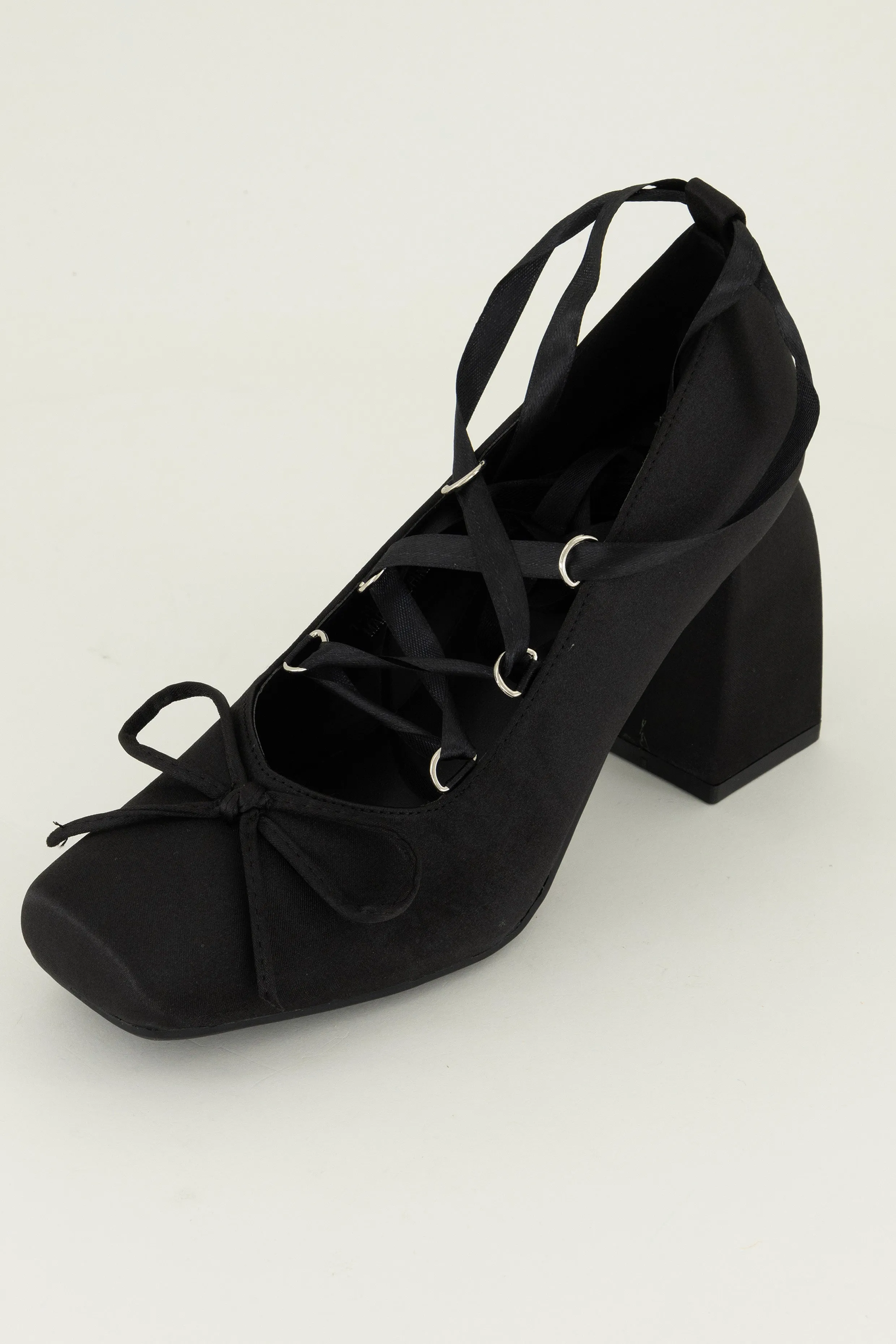 Ballet-Inspired Block Heels