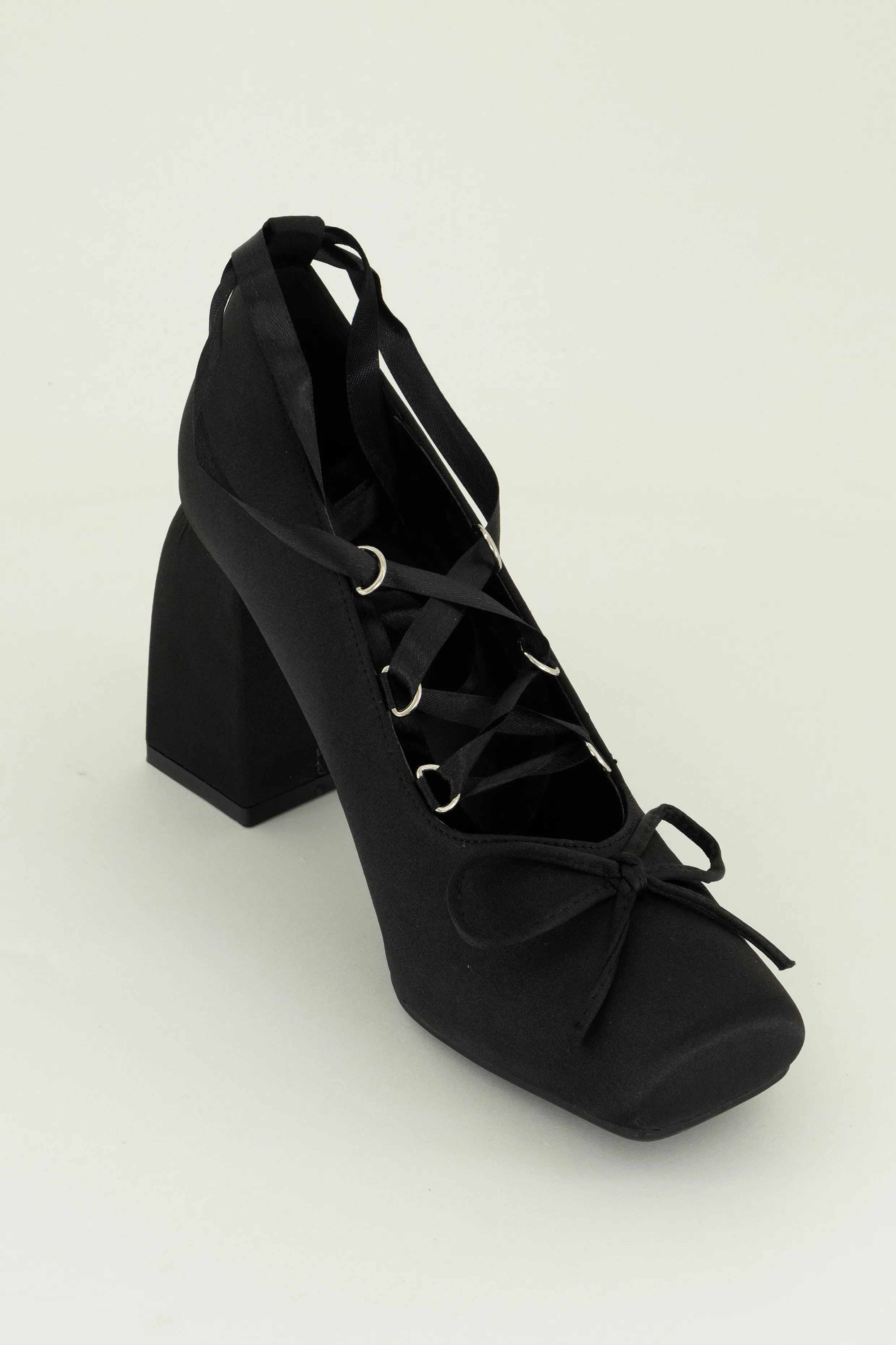 Ballet-Inspired Block Heels