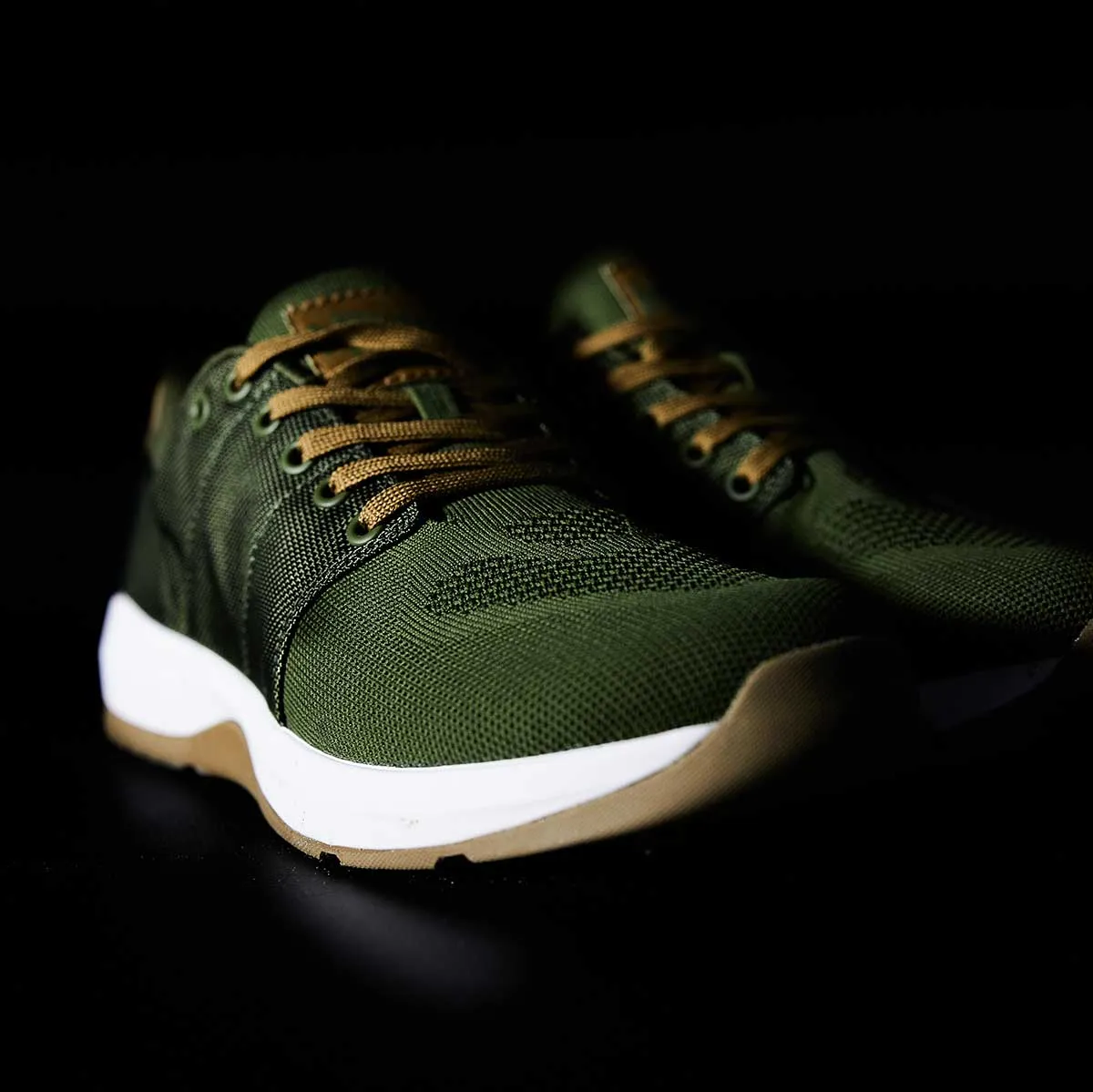 Ballistic Trainers - Green   White   Gum