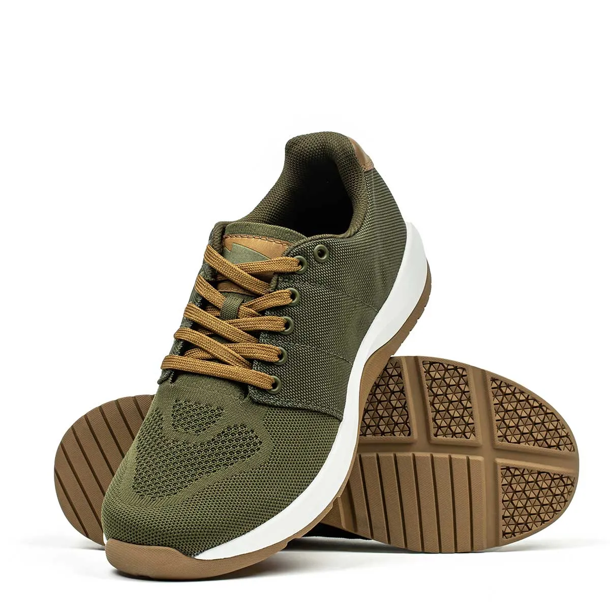 Ballistic Trainers - Green   White   Gum