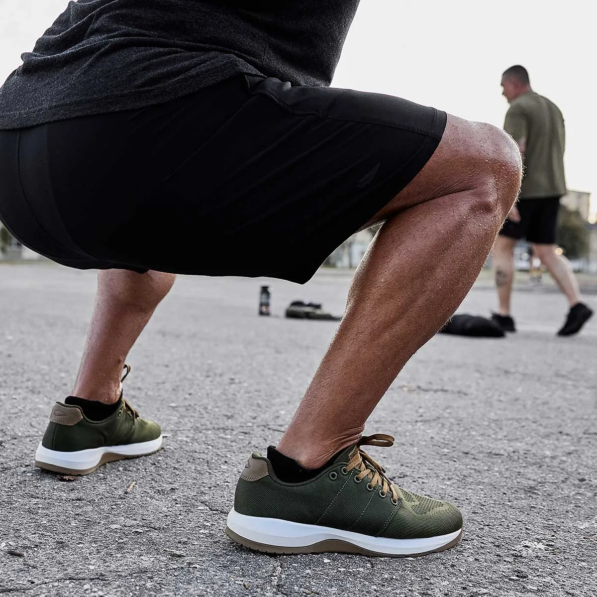 Ballistic Trainers - Green   White   Gum
