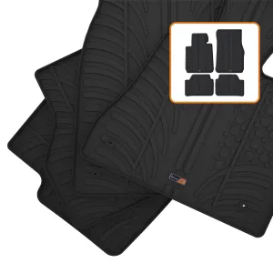 BMW 1 Series Hatchback Rubber Car Mats (2011-2015)