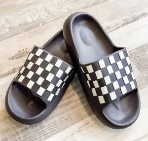 Checkered Beach Slides