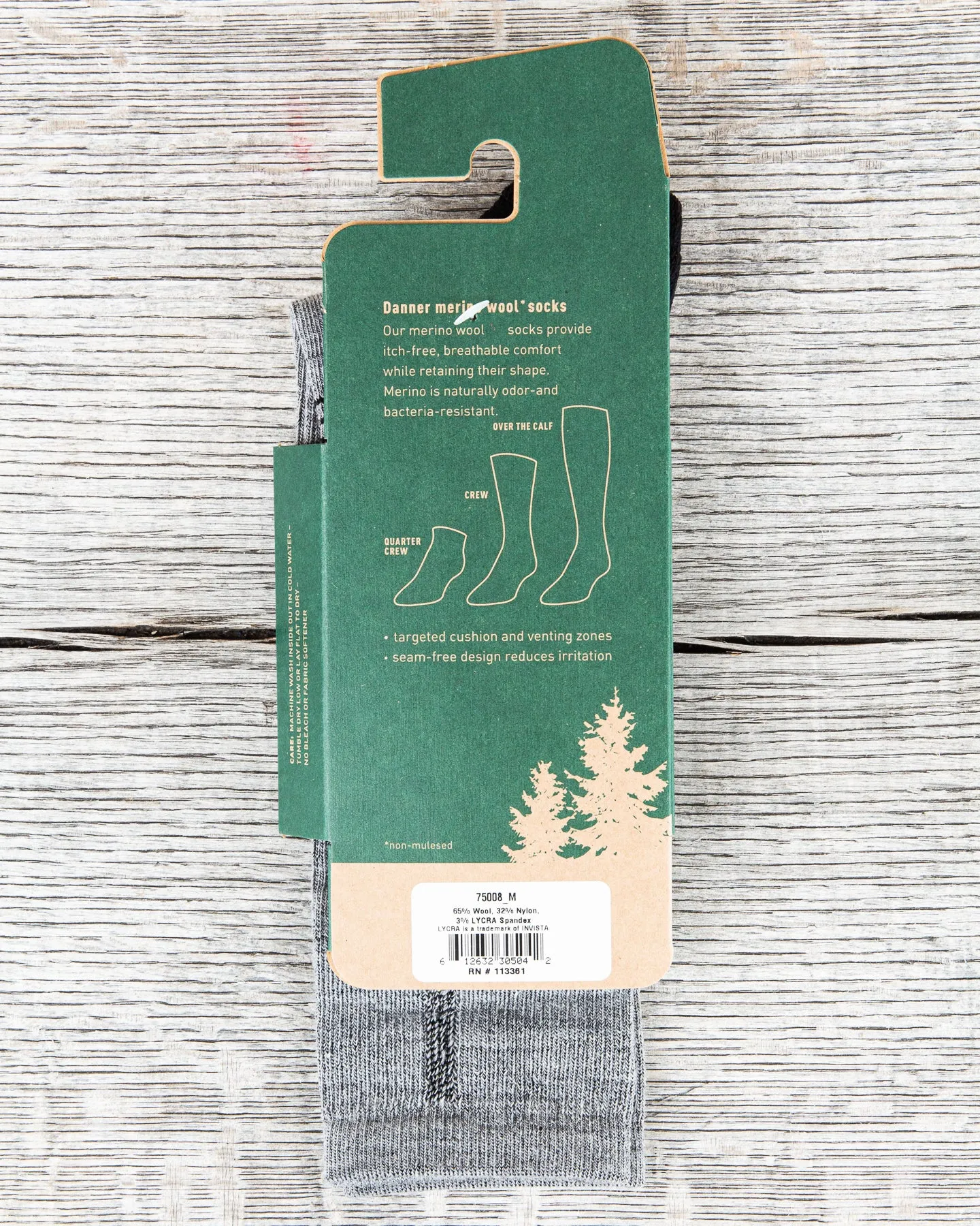 Danner Socks Hike Lightweight Merino Crew