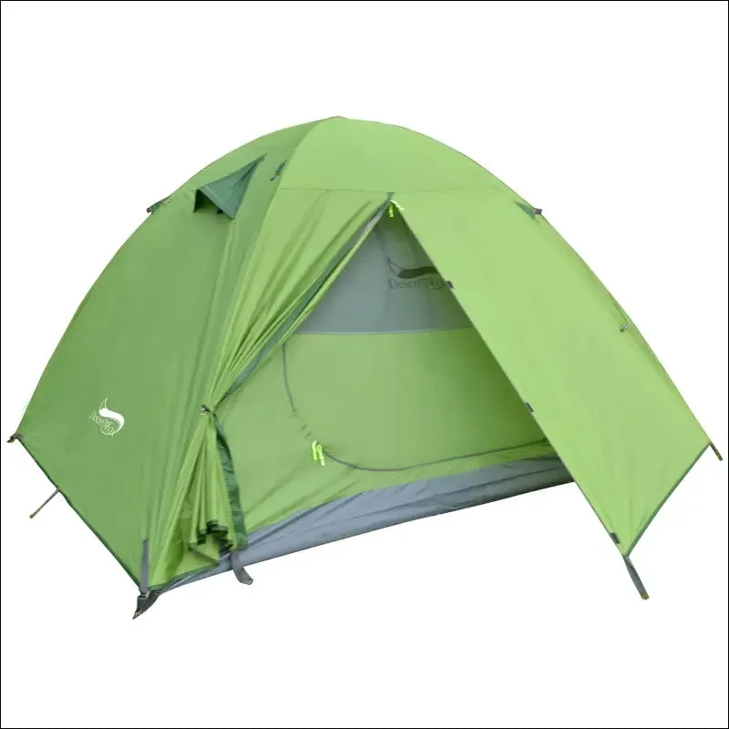 Desert&fox 1 person hiking tent single camping tents waterproof lightweight portable tent