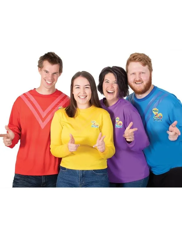 Emma Wiggle Deluxe 30 Th Anniversary Costume Top, Adult