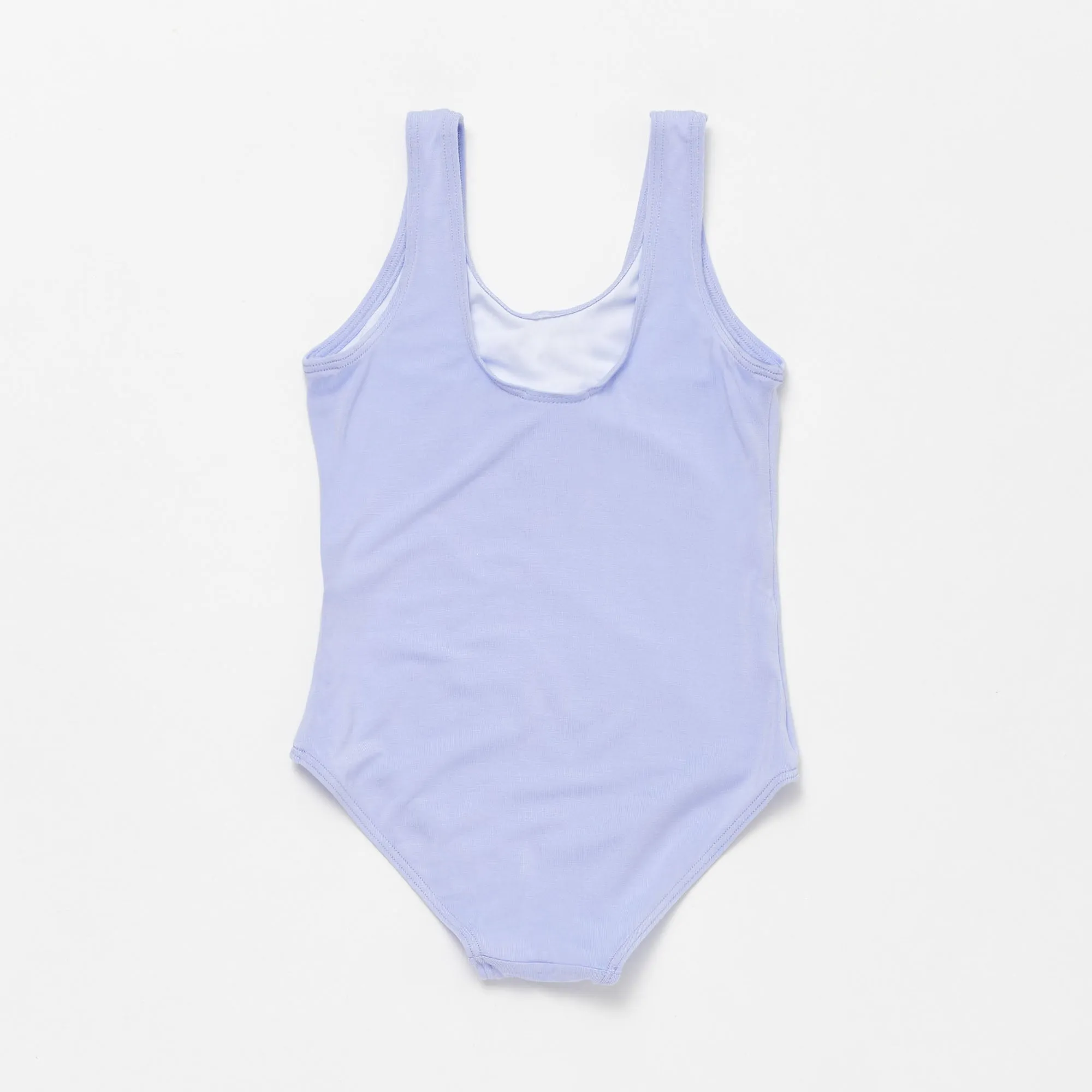 Gathered Tank Leotard in Lilac
