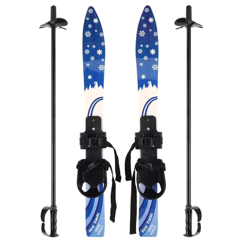 Kids Skiing Snowboard