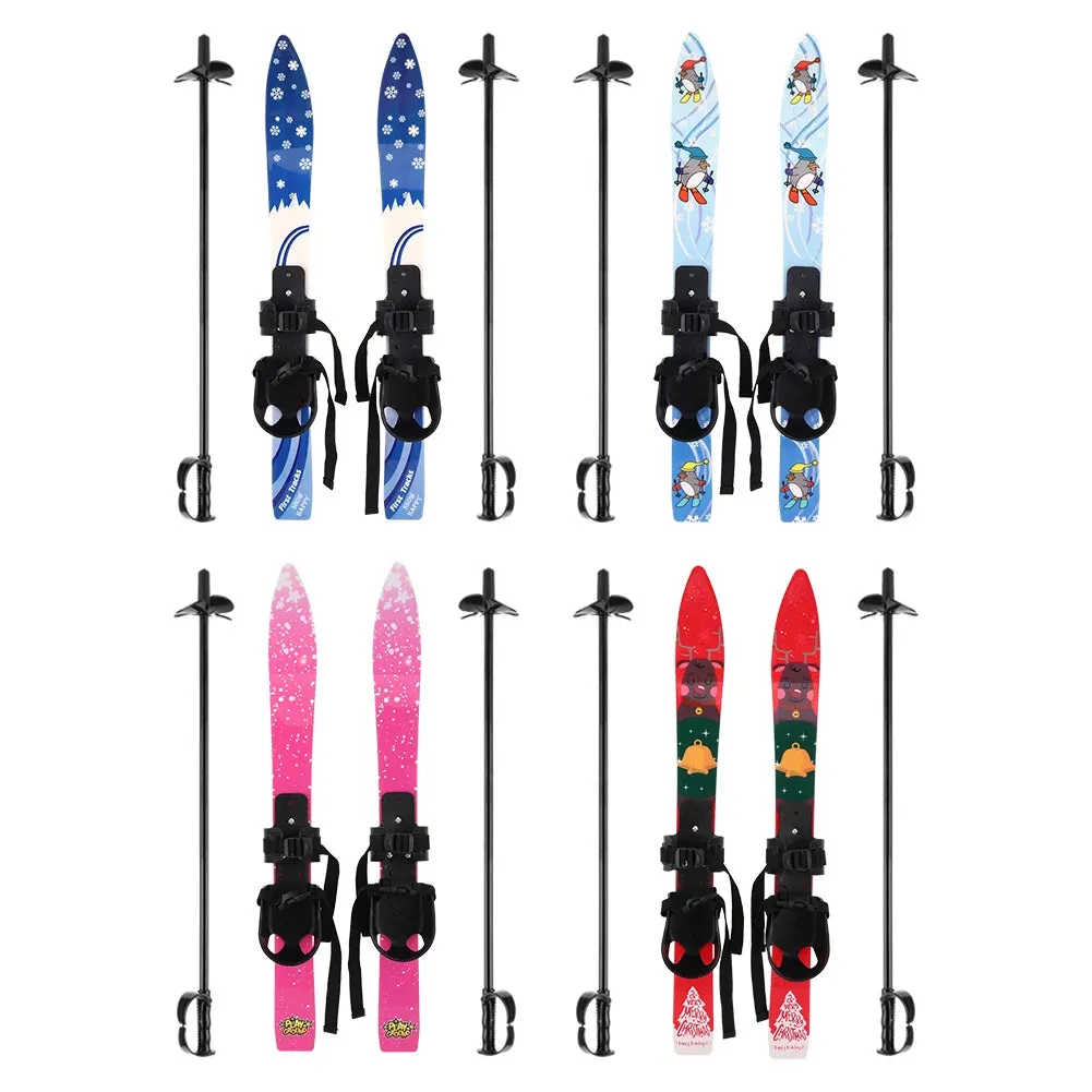 Kids Skiing Snowboard