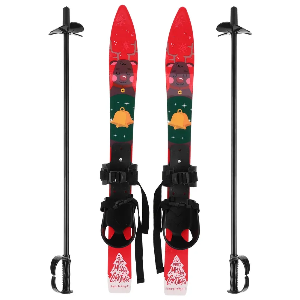 Kids Skiing Snowboard