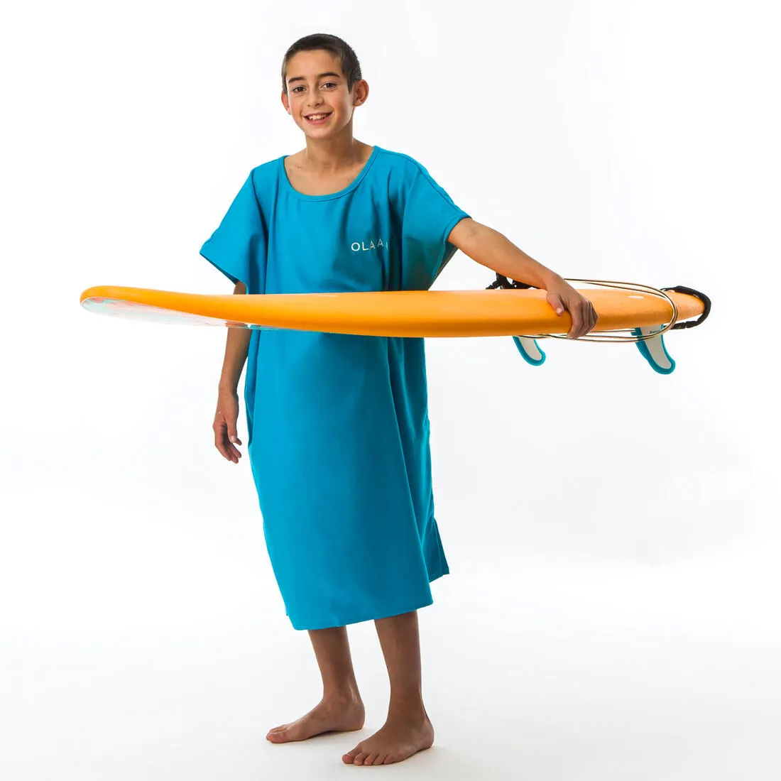 Kids’ Surf Poncho - 100 Blue