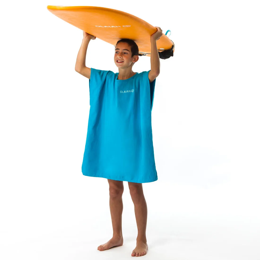 Kids’ Surf Poncho - 100 Blue