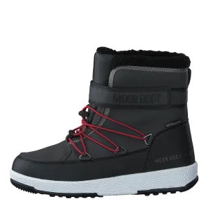 Moonboot Jr Boy Boot Black-dark Gray