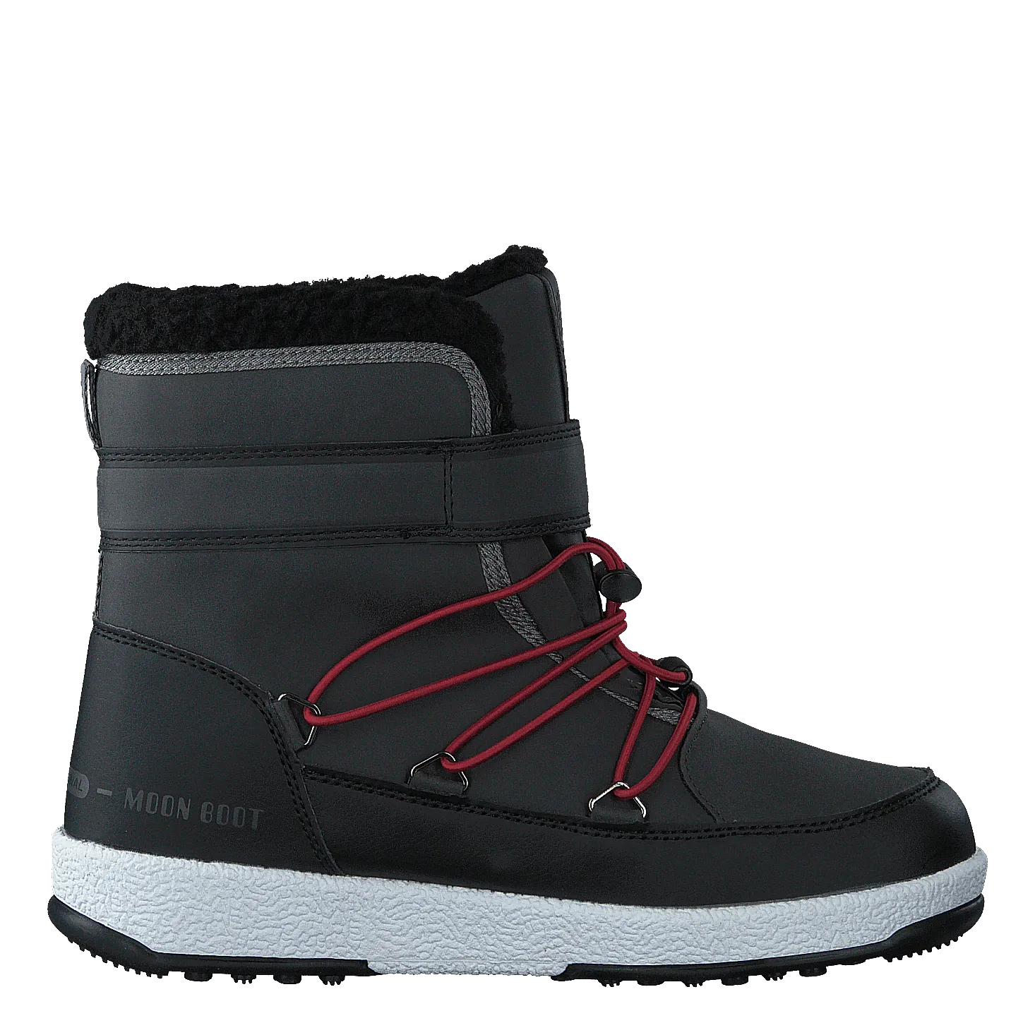 Moonboot Jr Boy Boot Black-dark Gray
