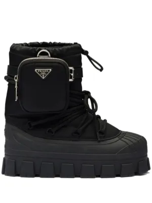 Prada recycled nylon après-ski boots