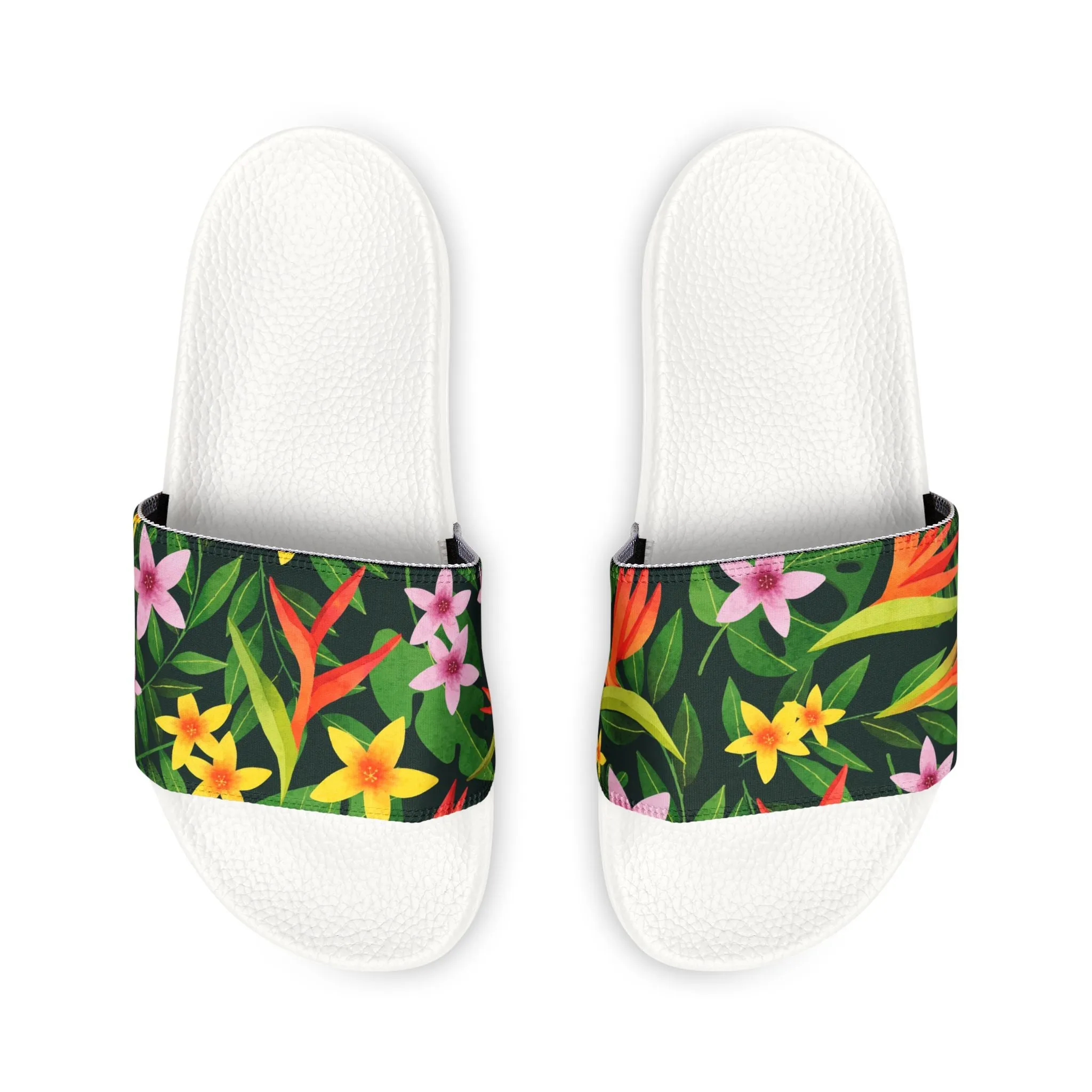 "Paradise Plume Delight" Men's Beach Sandals
