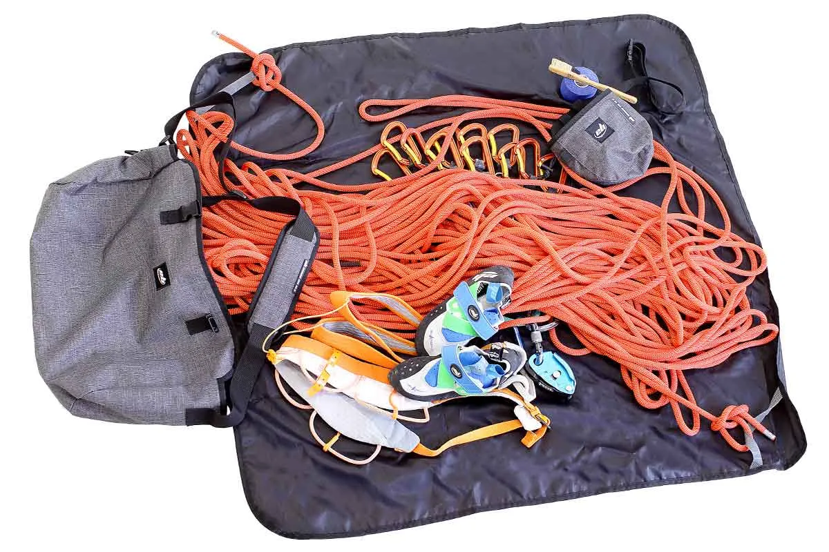 R Bag - grey, rope bag