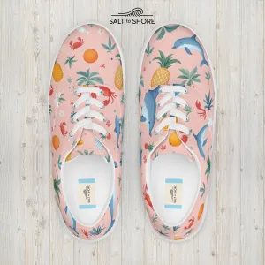 Salt to Shore | Coastal Elegance: Dolphin Dance Men's Shoes
