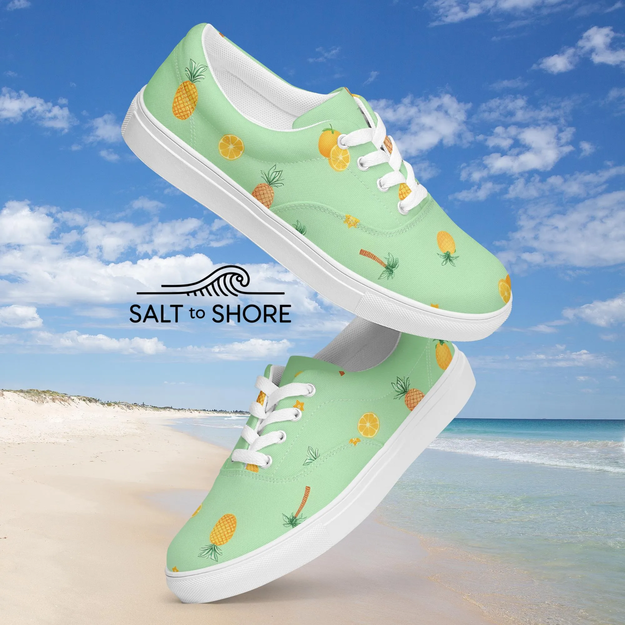 Salt to Shore | Coastal Elegance: Green Oasis Men's Shoes