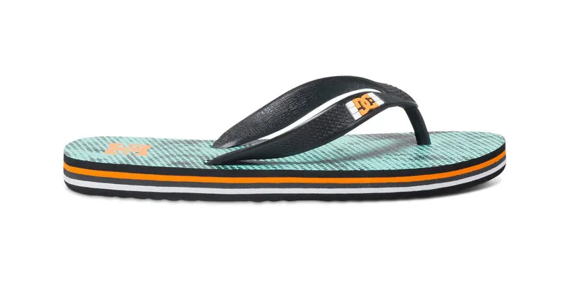 Sandalias DC Shoes Spray Graffik Black Blue Niño