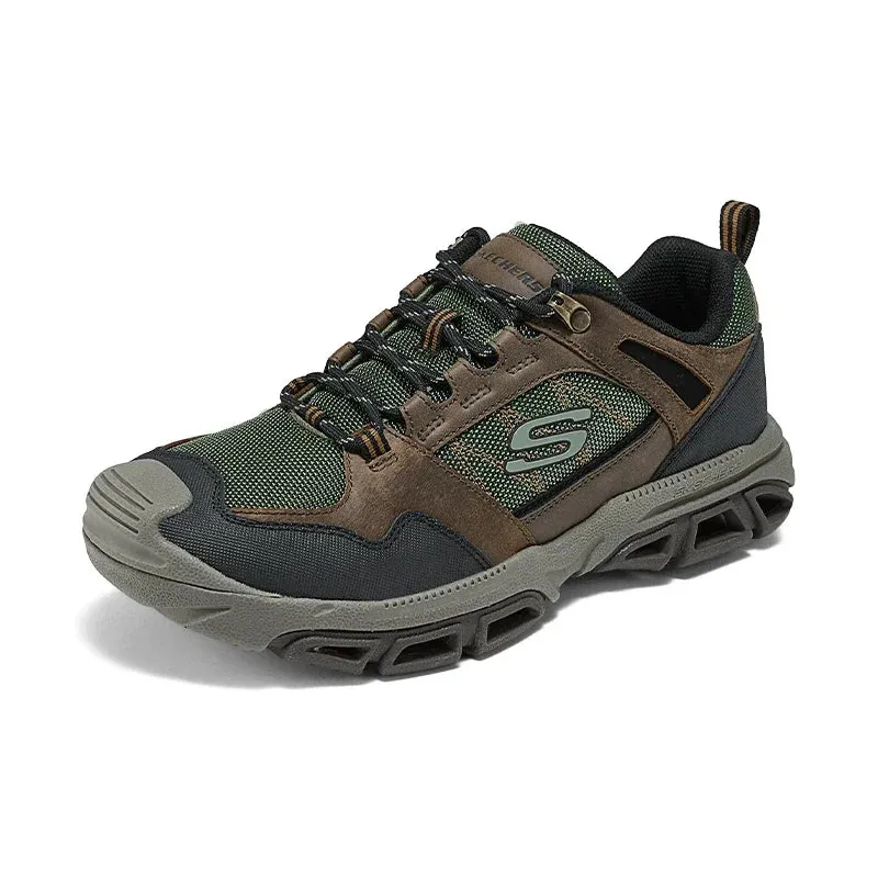 Skechers Men Outdoor Sports Non-slip Wear Resistant 2024 New Men's Lace Up Hiking Climbing Trekking Sneakers zapatillas hombre