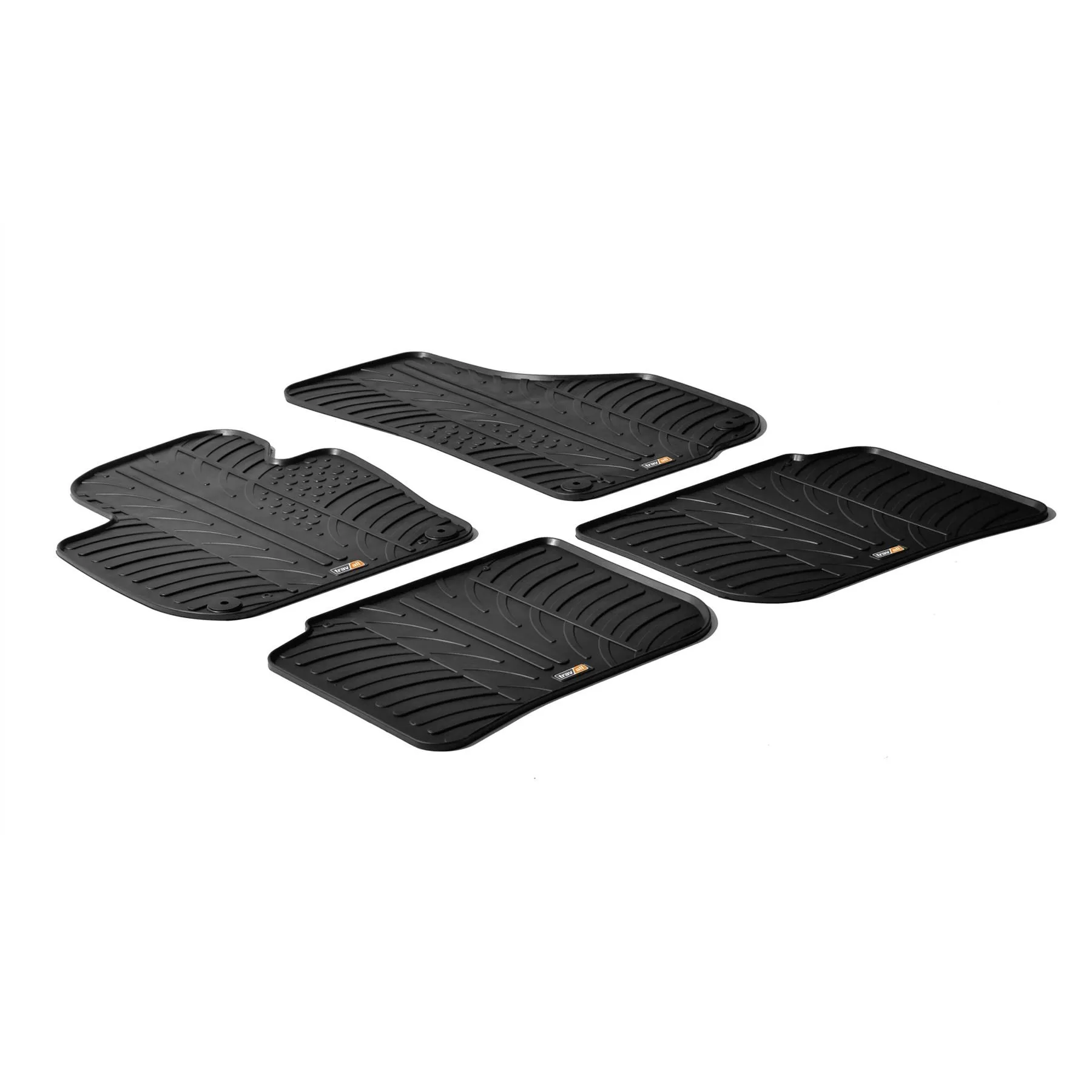 Skoda Superb Estate Rubber Car Mats (2008-2013)