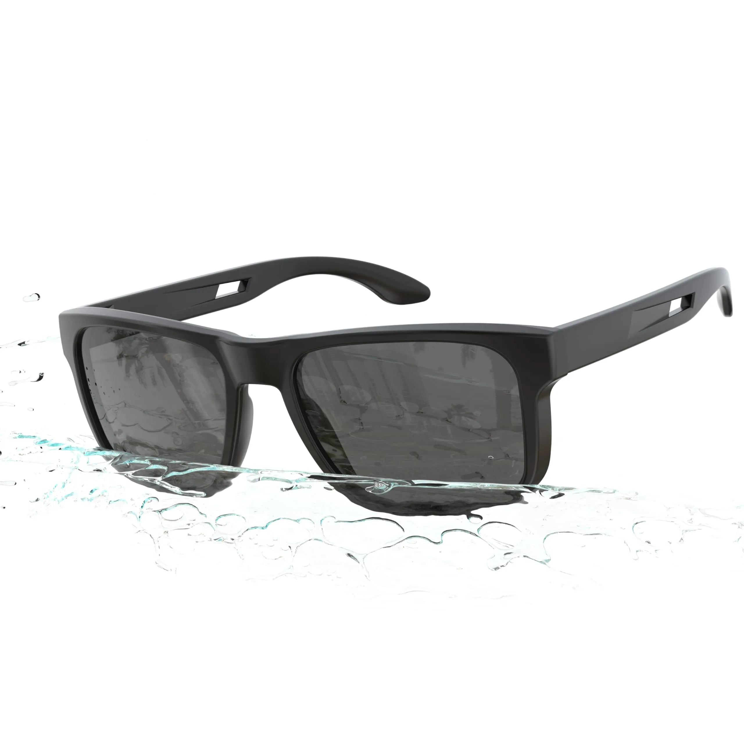 YOZISS Polarized Sunglasses for Men,Sports Sunglasses Floating,Lightweight Sun Glasses with UV Protection for Driving,Fishing,Kayaking,Surfing,Boating,Golf