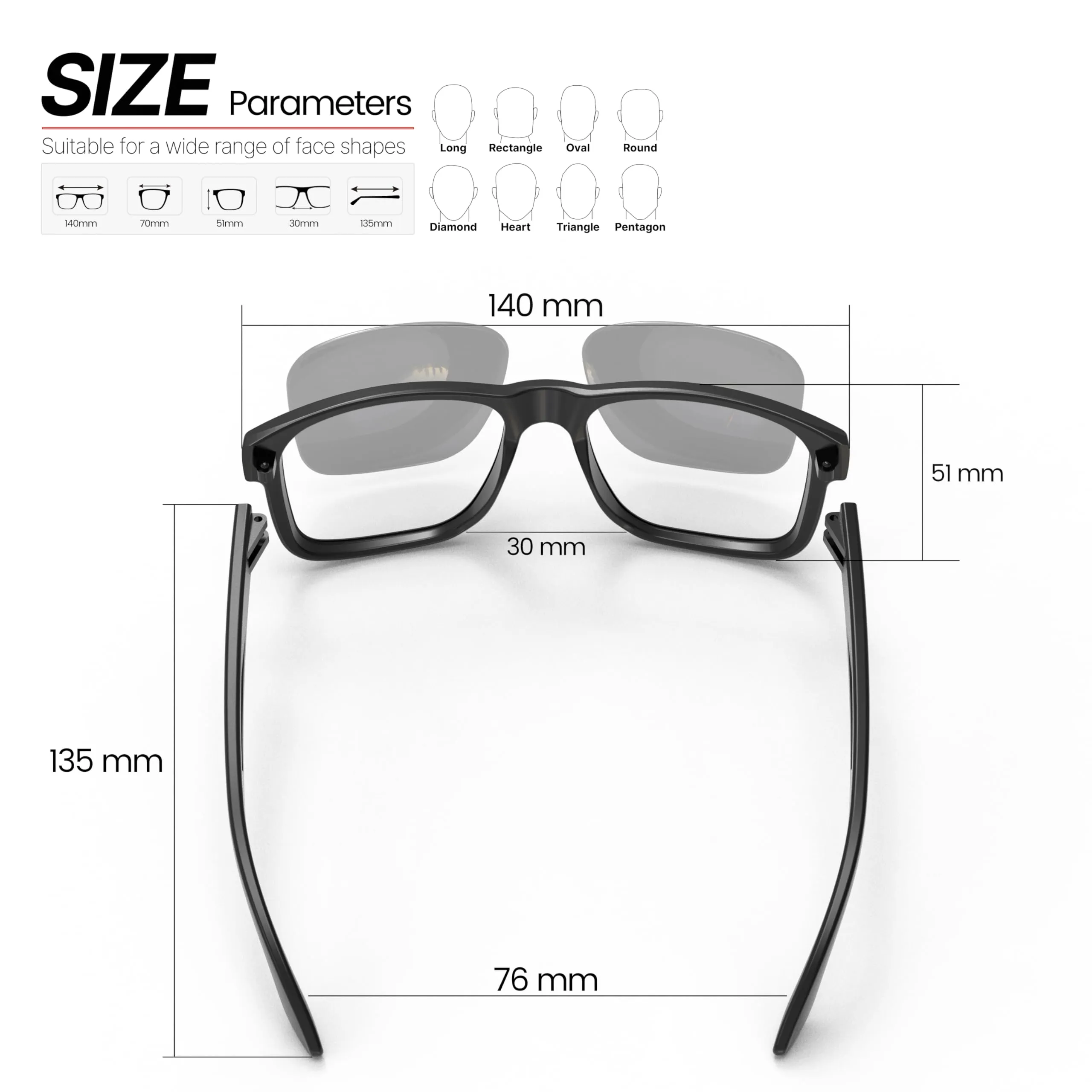 YOZISS Polarized Sunglasses for Men,Sports Sunglasses Floating,Lightweight Sun Glasses with UV Protection for Driving,Fishing,Kayaking,Surfing,Boating,Golf