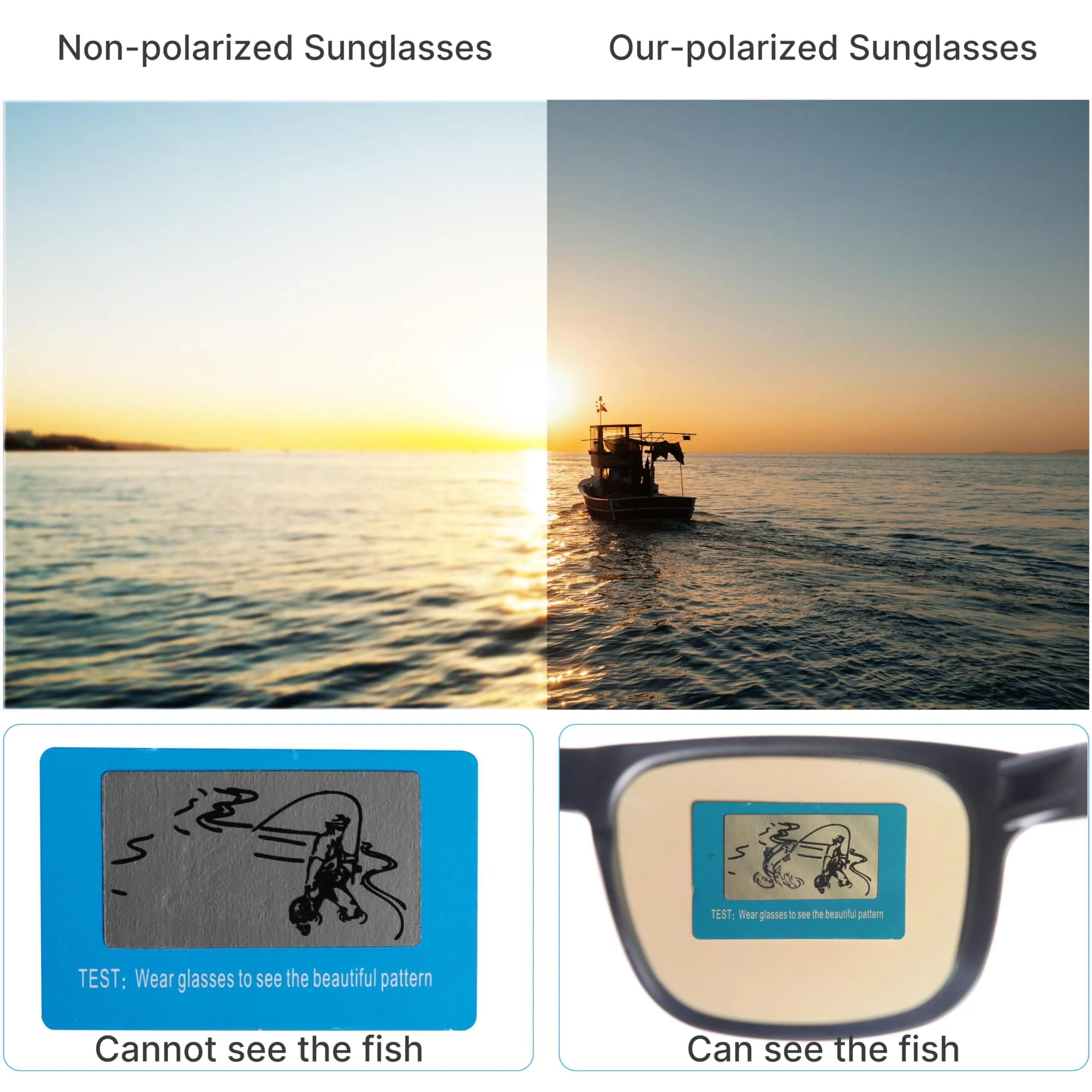 YOZISS Polarized Sunglasses for Men,Sports Sunglasses Floating,Lightweight Sun Glasses with UV Protection for Driving,Fishing,Kayaking,Surfing,Boating,Golf