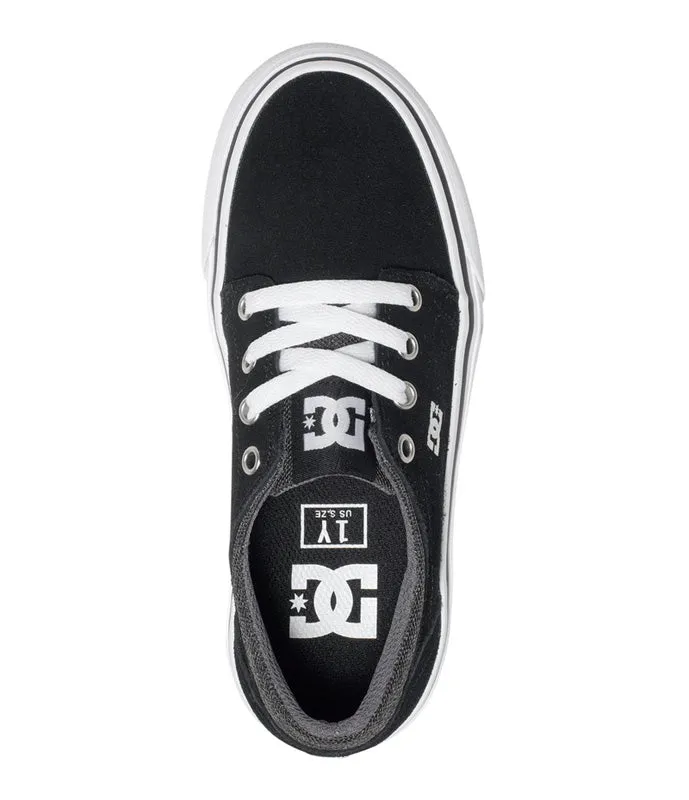 Zapatillas DC Shoes Trase SD Black White Grey Niño